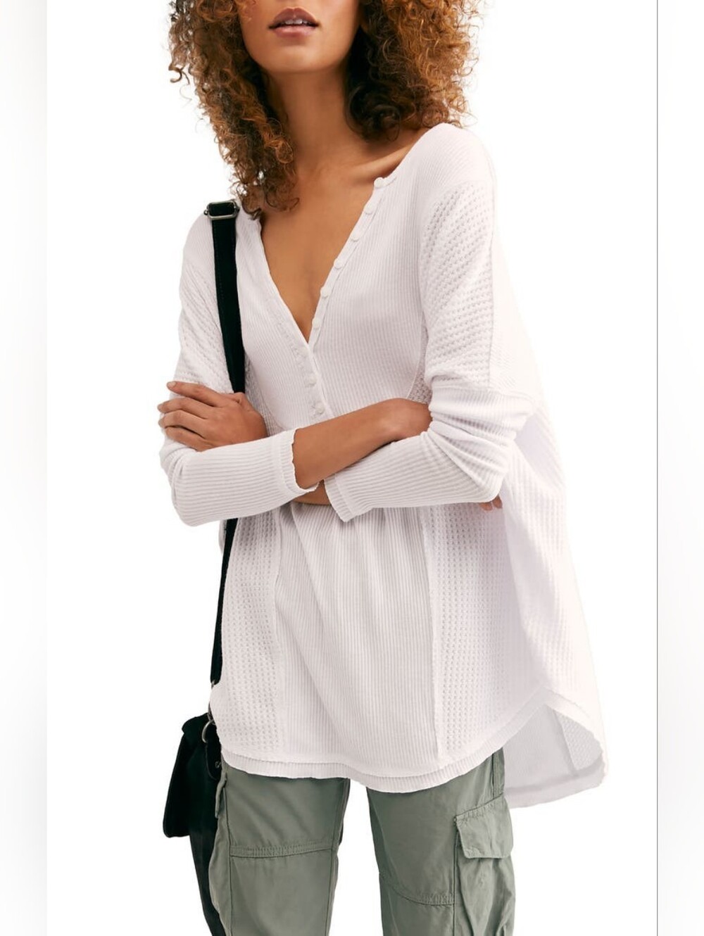 Free People Leo Henley Tee